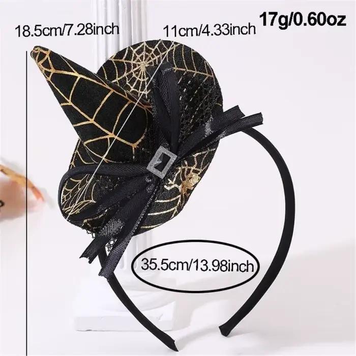 39bd d'araignées Hat sorcière Bande coiffure conception nons glissade pour halloween extérieur intérieur