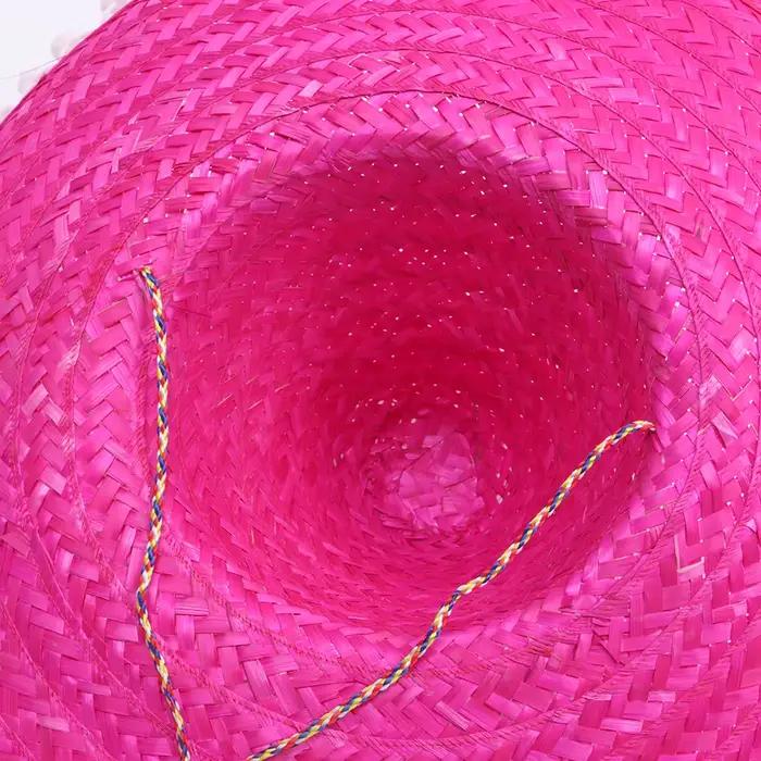 Chapeau de fête mexicain coloré à large bord