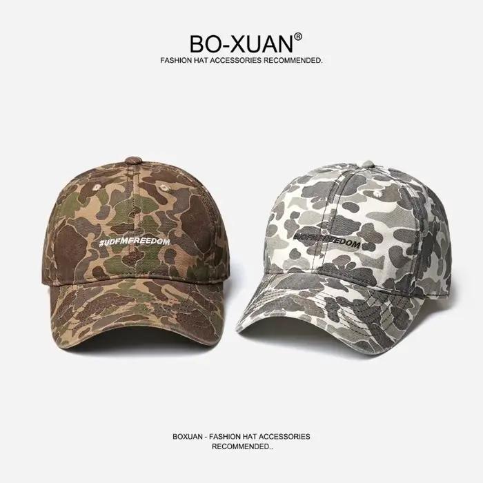 CamSolomon-Casquette de Baseball Verte à Bords Incurvés pour Homme