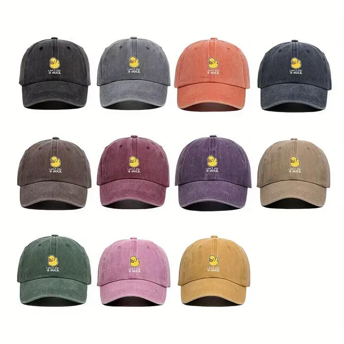 Casquette de baseball amusante « Je n'ai pas de canard »