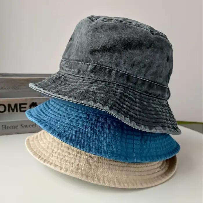 Chapeau de soleil en pur coton pour hommes et femmes