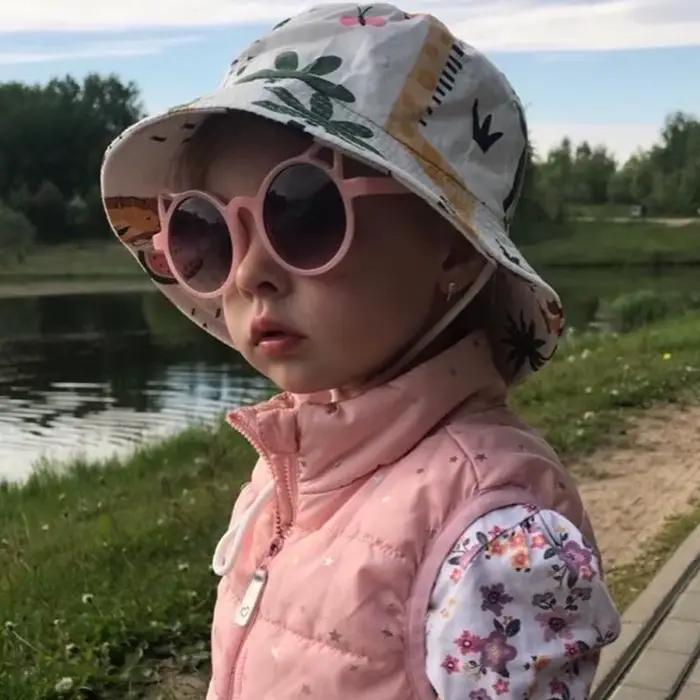 Été Panama bébé filles chapeau automne dessin animé garçons pêcheur