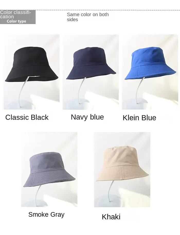 Chapeau autren coton et polyester unisexe pour hommes et femmes, chapeau de seau réglable, protection solaire, style sport, printemps été, activités de plein air