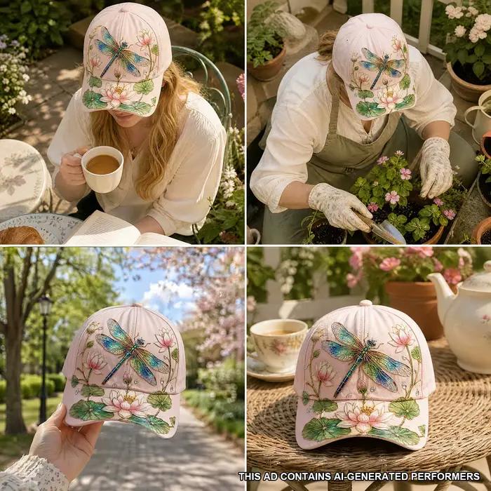 Casquette de baseball élégante et raffinée pour femme