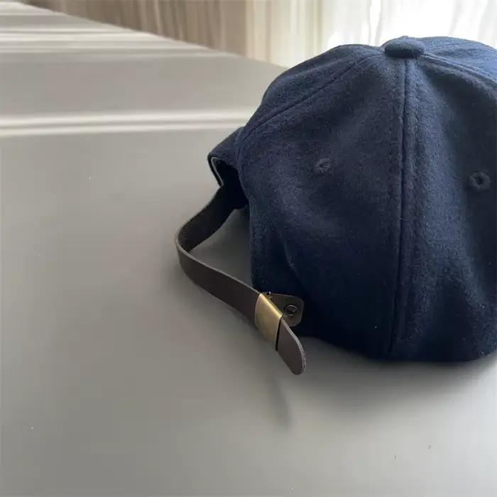 All Love Deserved Lettre Logo Vintage Laine Hommes Cleanfit Chapeau Ballcap