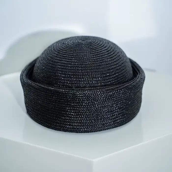 INS Luxe Bérets en paille naturelle pour Hommes et Femmes