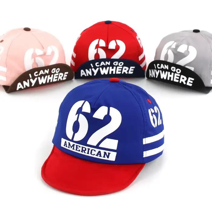 Casquette de Baseball Brodée avec Visière pour Bébés