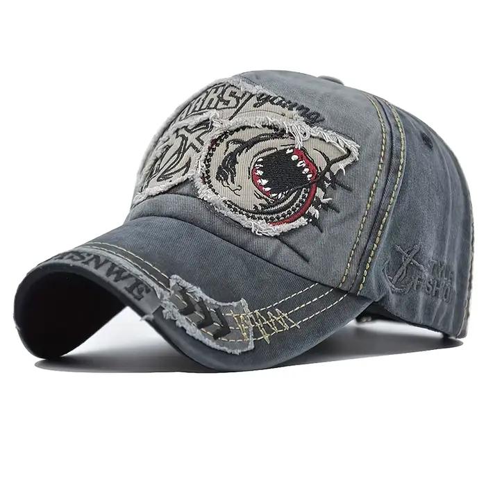 Casquette de Baseball en coton délavé pour hommes et femmes