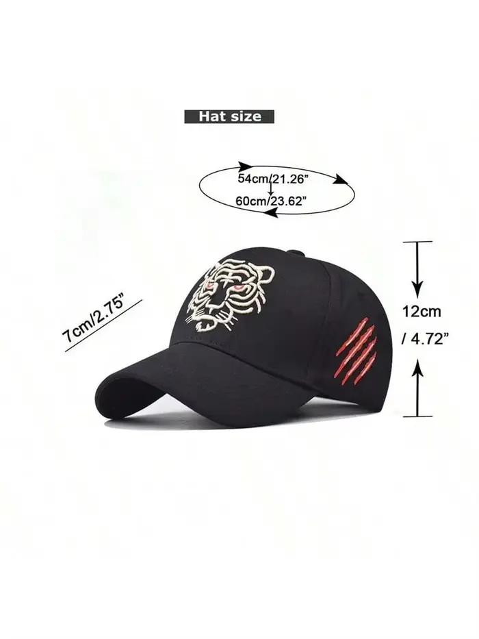 Casquette Trucker Snapback Black Tiger