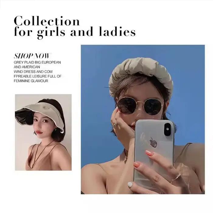 Chapeau de soleil africain UPF50 + pour femmes