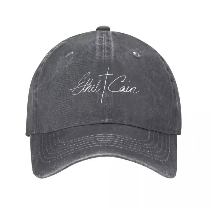 Casquette de baseball avec logo Ethel Cain