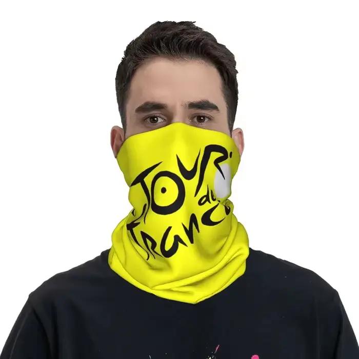 Cache-cou Bandana Tour de France TDF Personnalisé pour la Randonnée