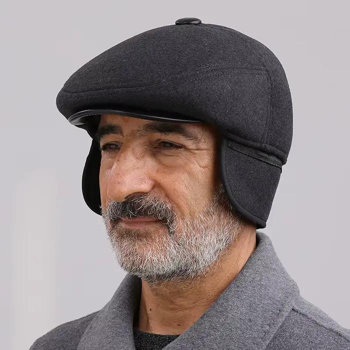 Chapeau de protection des oreilles pour hommes