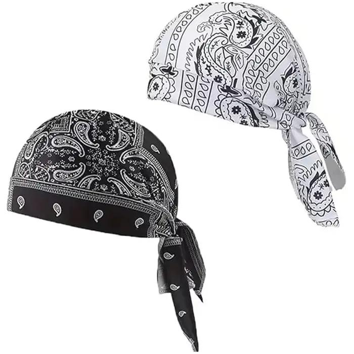 Nouveau bonnet bandana tendance avec imprimé cachemire