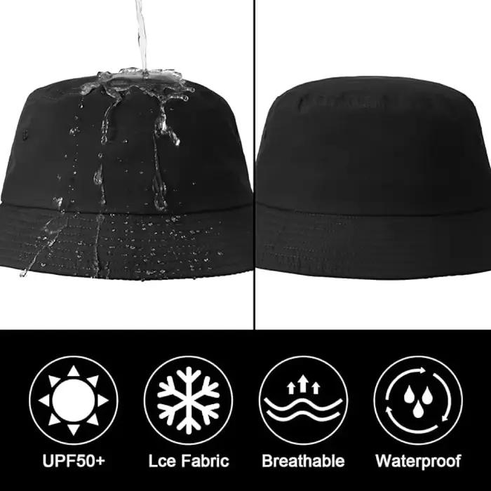 Chapeau de pluie léger et imperméable pour homme et femme