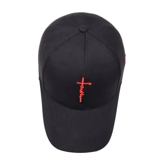 Casquette de baseball unisexe avec broderie croisée anglaise réglable pour homme femme adolescent protection solaire style sport coton polyester extérieur quatre saisons