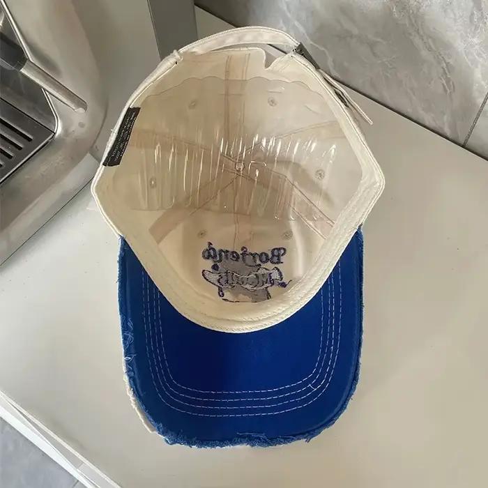 Casquette de Baseball de rue avec lettres Punk brodées pour hommes et femmes