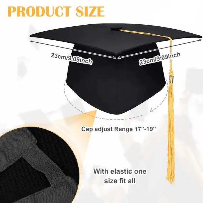 Casquette à pompons pour fête de remise de diplôme scolaire