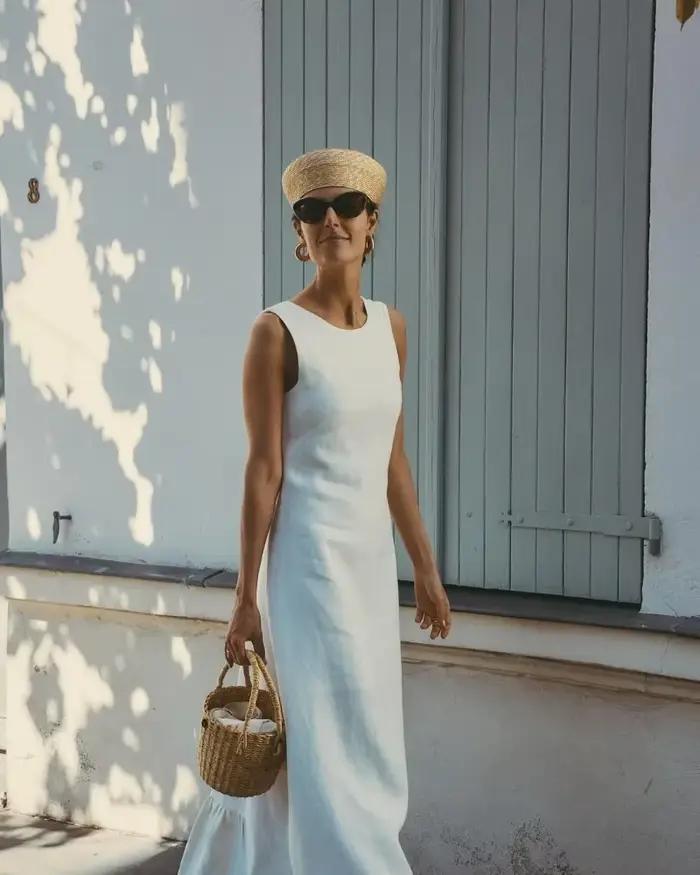 Chapeau bibi rétro français en paille pour plage et mariages unisexe élégant accessoire de mode occassions spéciales style sport finition noire
