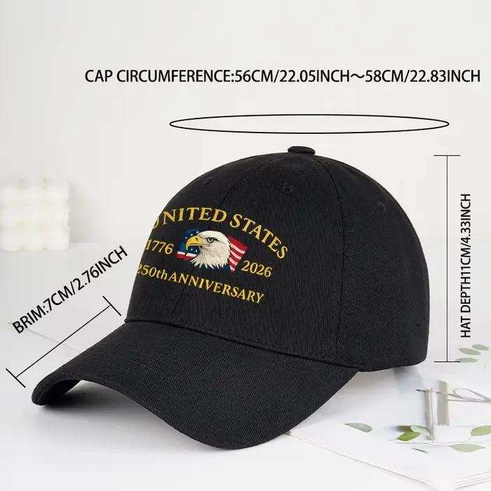Casquette de baseball avec imprimé Aigle Blanc