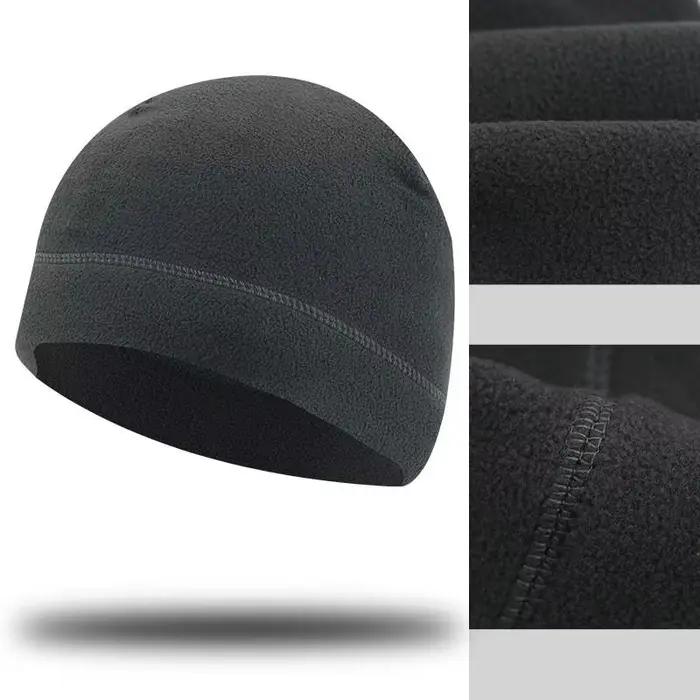 Chapeaux en tissu polaire chaud unisexe