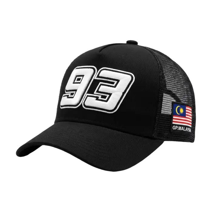 Casquettes de baseball brodées en maille respirante unisexe