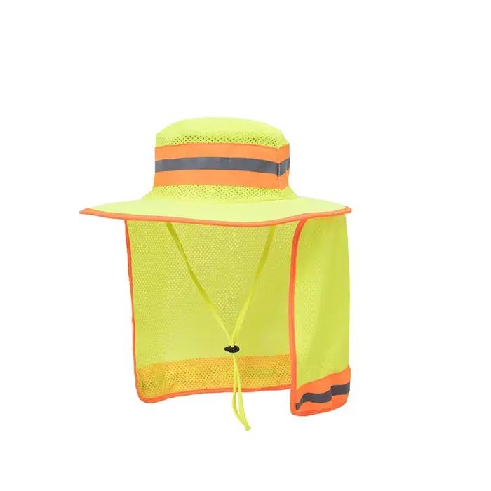 Chapeau réfléchissant haute visibilité pour hommes
