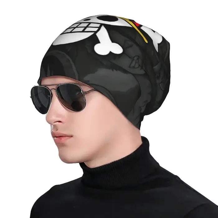 Chapeau de paille One Piece Luffy avec logo tête de mort