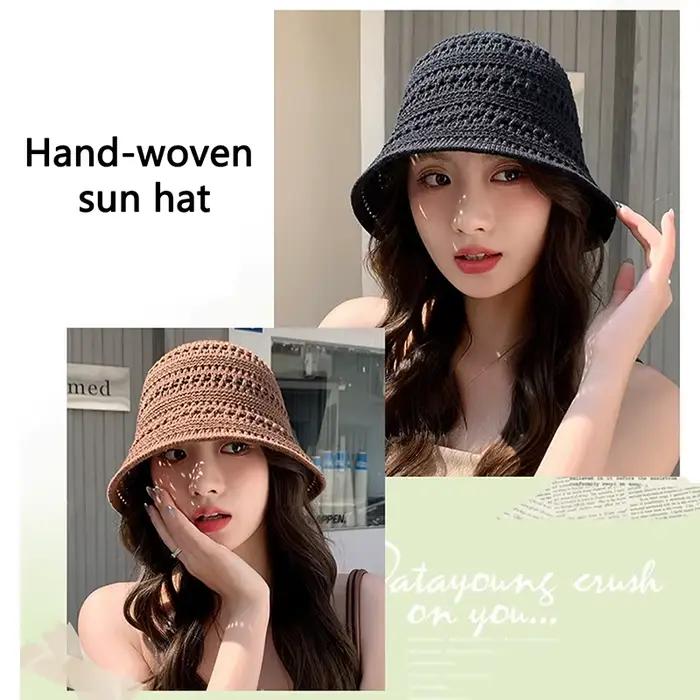 Chapeau de pot tricoté frais et tendance pour femme