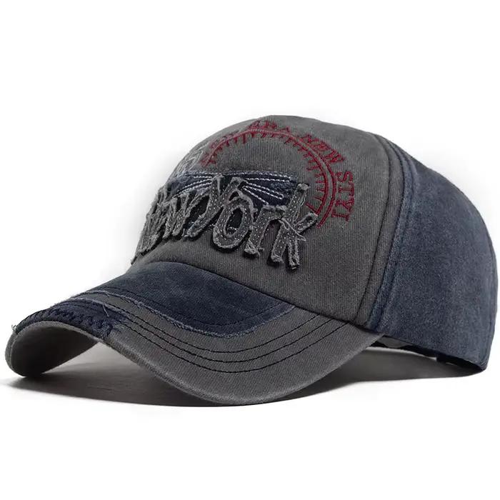 Casquettes pour hommes vintage délavées