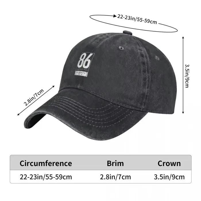 2026 86 eighty - six Cowboy Hat foam party Hat Streetwear Homme Femme