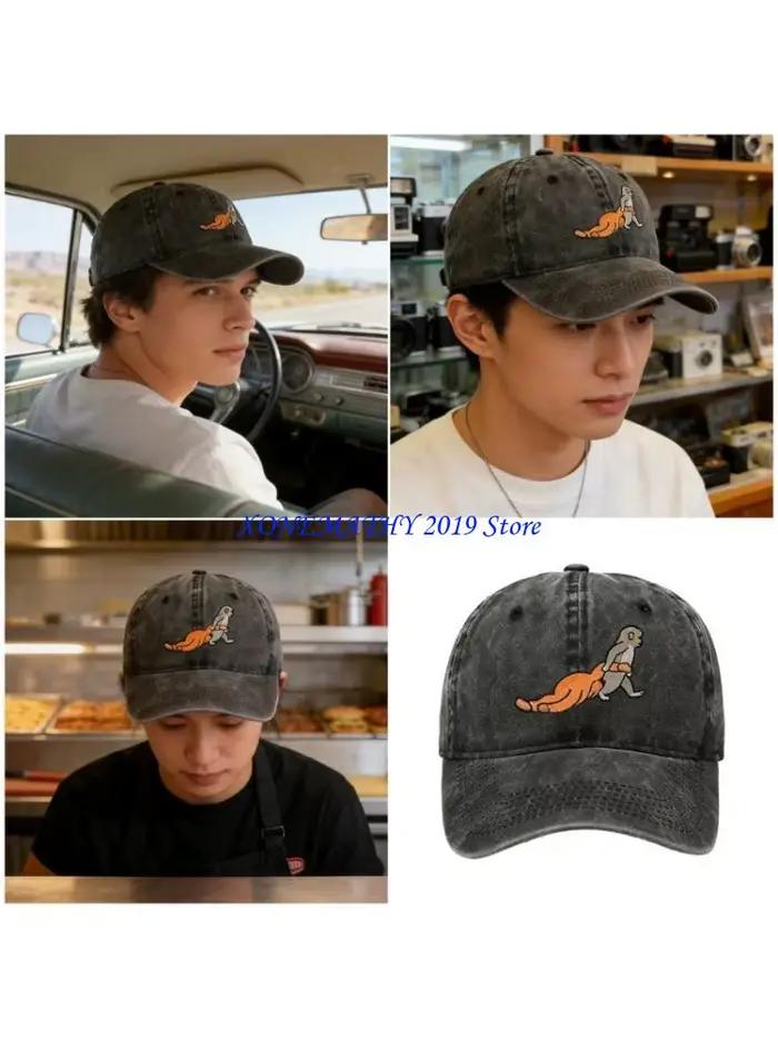 F42F – casquette Unique en langue canard sur le thème du singe