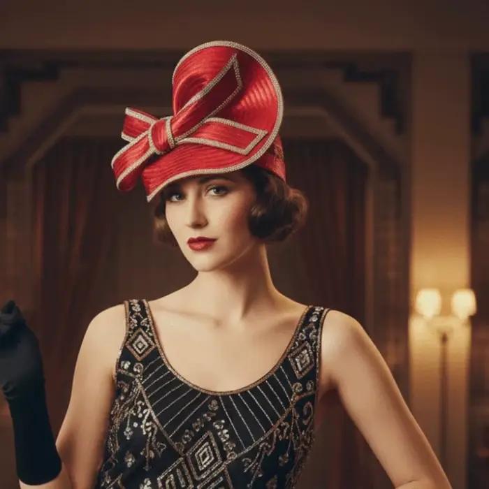 Chapeau Fascinator Rétro Exquis Vintage