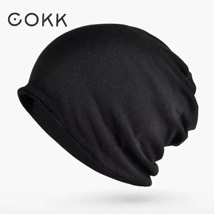 Bonnet COKK unisexe skullies beanie hiver printemps automne mode casual hip hop punk vintage sport pour hommes et femmes