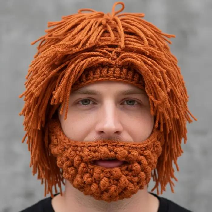 Bonnet tricoté de style Punk