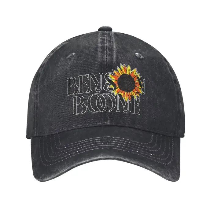Benson Boone casquettes de Baseball Vintage en détresse Denim chapeaux pour hommes femmes en plein air course réglable