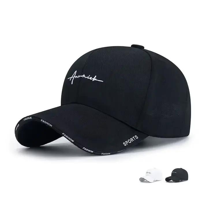 Chapeau femme Version coréenne lettre broderie casquette