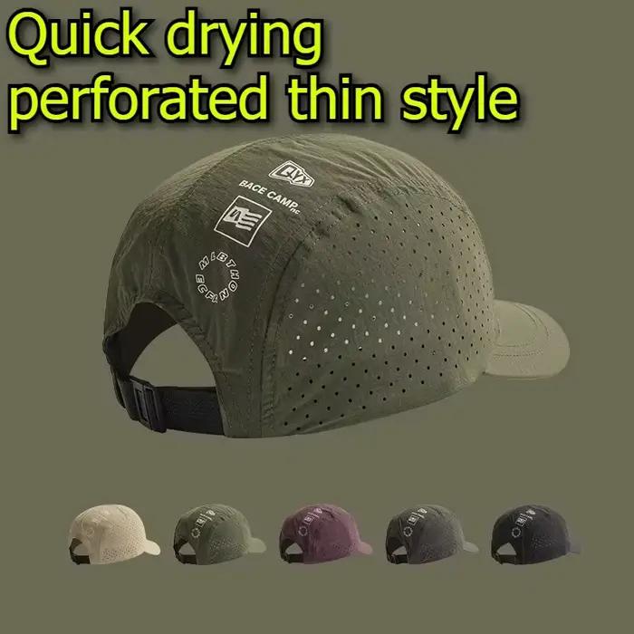 Casquette de baseball unisexe respirante 1 pièce