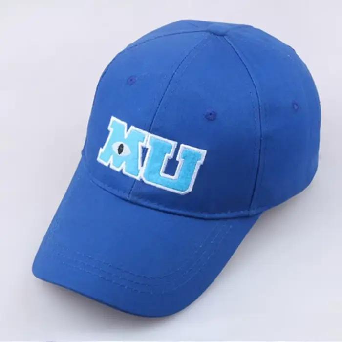 Pixar Monster University MU Casquette de Baseball pour hommes femmes Sullivan Sulley Mike broderie