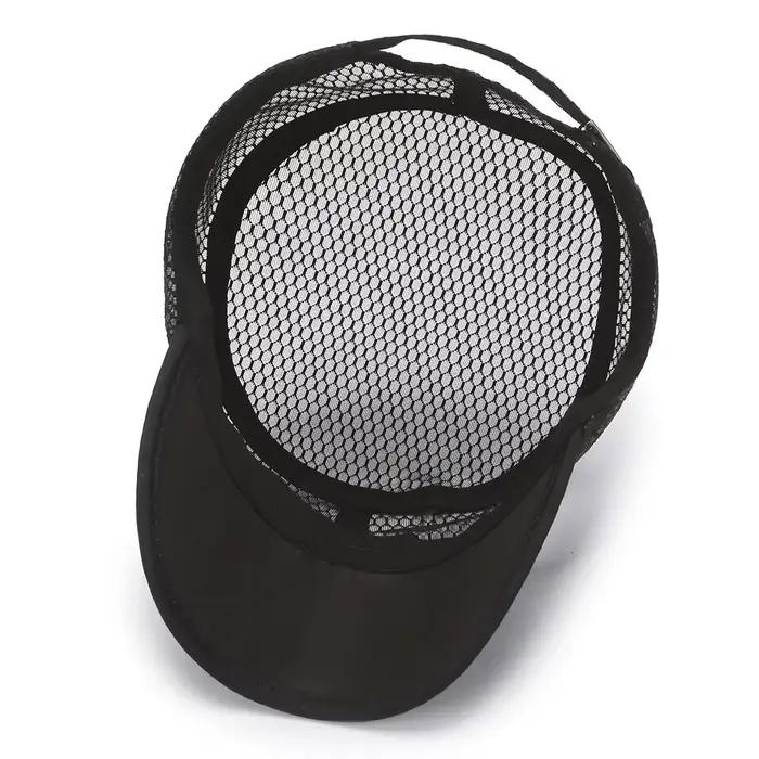 TOHUIYAN chapeau militaire pour hommes été respirant maille armée casquette décontracté os papa chapeaux rue mode toit plat cadets casquettes pour les femmes