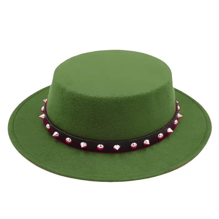 Chapeau Fedora Mistdawn en Polyester et Coton pour Femmes et Hommes, Style Derby Eglise, Occasions Festives et Activités Outdoor
