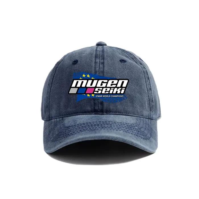 Mugen Seiki casquettes de Baseball chapeaux en détresse casquette hommes femmes rétro extérieur été