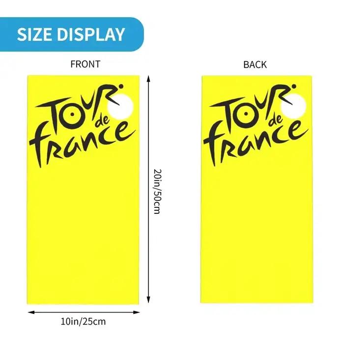 Cache-cou Bandana Tour de France TDF Personnalisé pour la Randonnée