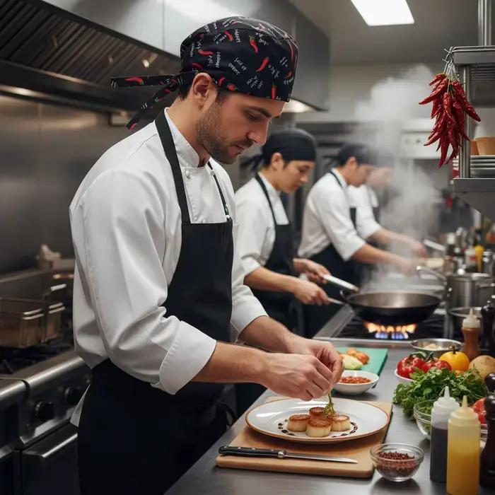Chapeau de chef pour hommes et femmes