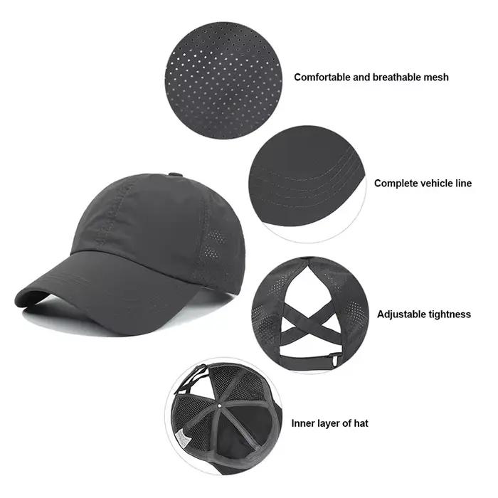 Casquettes de baseball unies d'été pour le golf