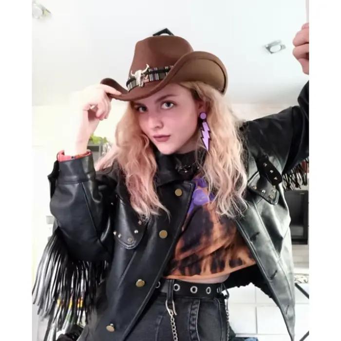 Chapeau de cowboy accessoires de tête de vache