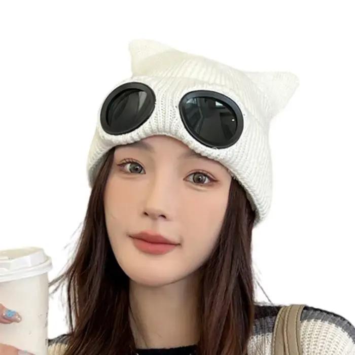 Chapeau gothique à d'oreilles chat