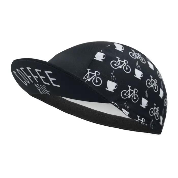 Casquette de cyclisme noire