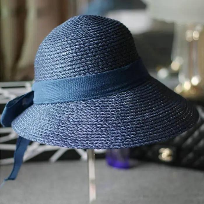 Chapeau de paille d'été pour femmes