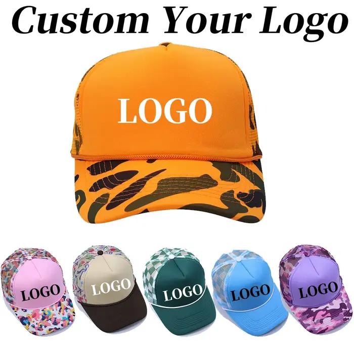 Casquette de camionneur publicitaire avec Logo imprimé personnalisé